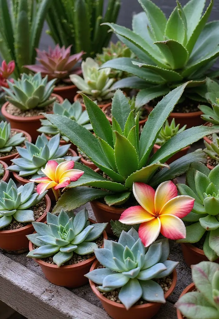 30 ACNH Flower Garden Designs Every Island Owner Will Love - 15. Tropical Succulent Oasis