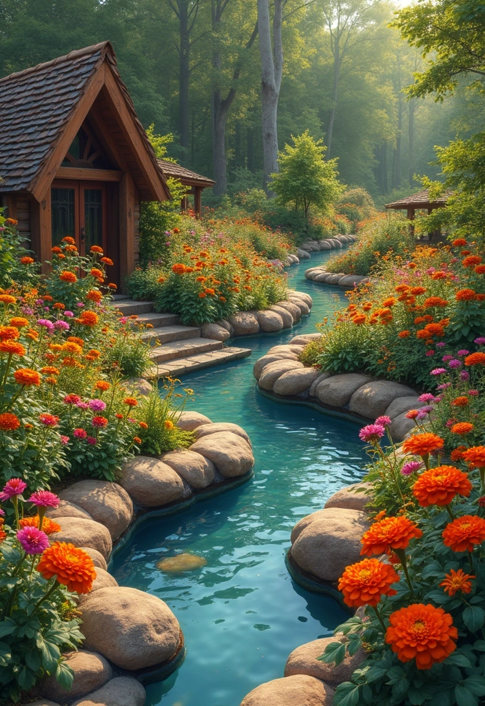 30 ACNH Flower Garden Designs Every Island Owner Will Love - 17. Butterfly Haven Garden