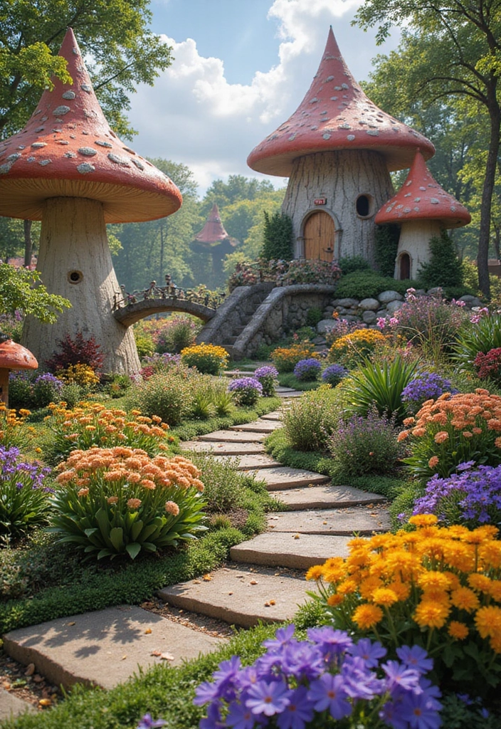 30 ACNH Flower Garden Designs Every Island Owner Will Love - 27. Fantasy Garden Landscape
