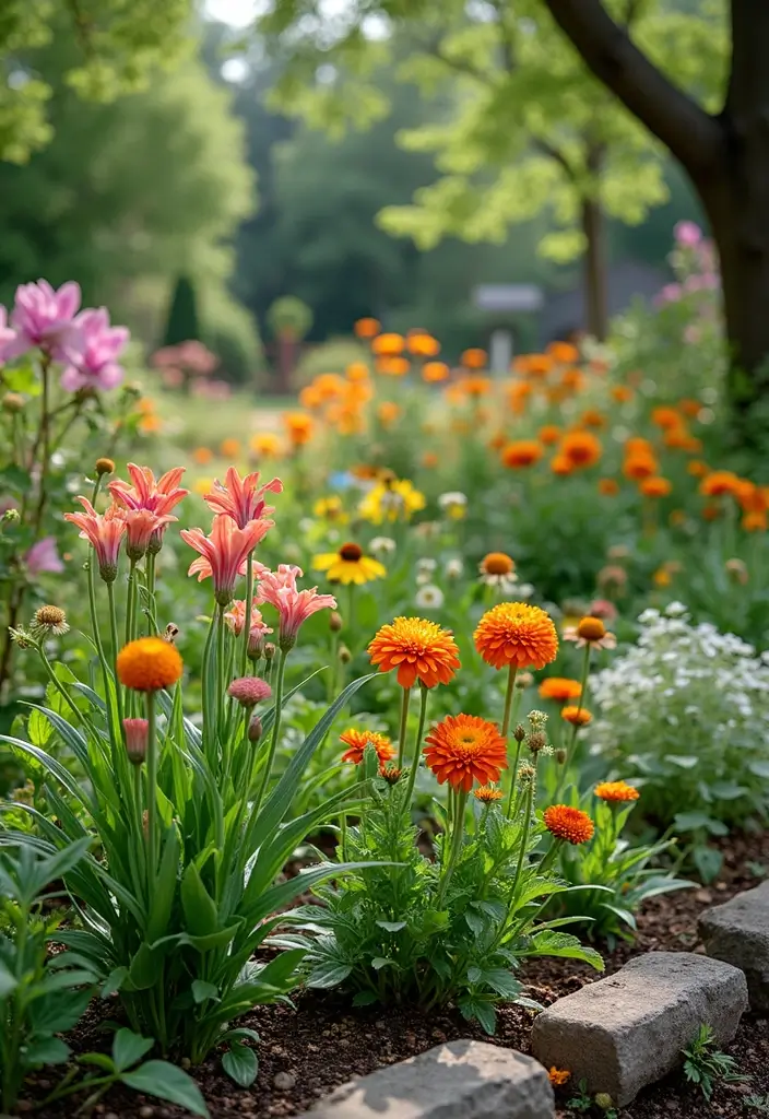 30 ACNH Flower Garden Designs Every Island Owner Will Love - 30. Eco-Friendly Flower Garden