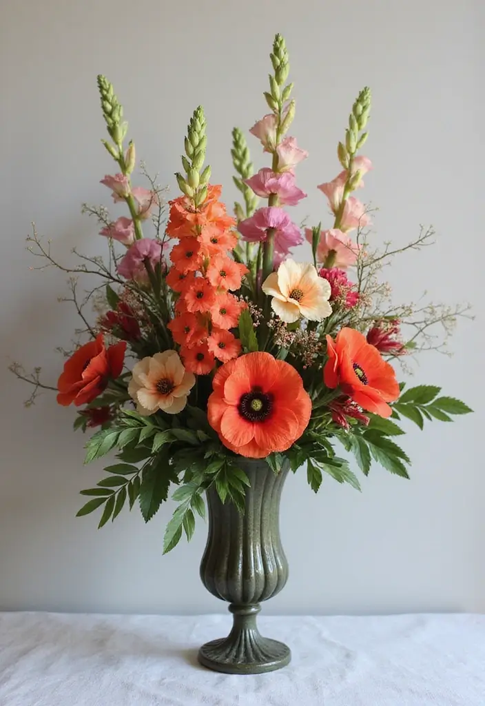 30+ August Birth Flower Ideas for Meaningful Gifts and Tattoos - 4. Floral Arrangements for August Celebrations