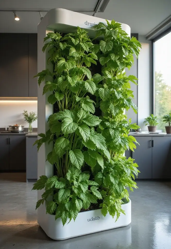 30 Clever Flower Box Ideas to Beautify Windows and Patios - 28. Vertical Hydroponic Gardens