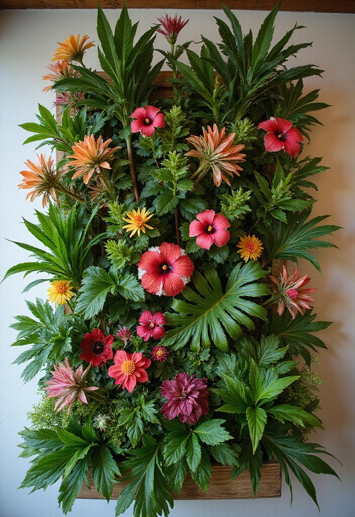 30+ Creative Flower Box Arrangements for Every Season - 14. Tropical Escape: Exotic Plants