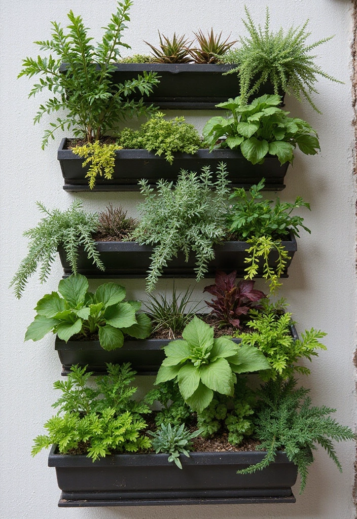 30+ Creative Flower Box Arrangements for Every Season - 27. Artistic Flair: Creative Planting Techniques