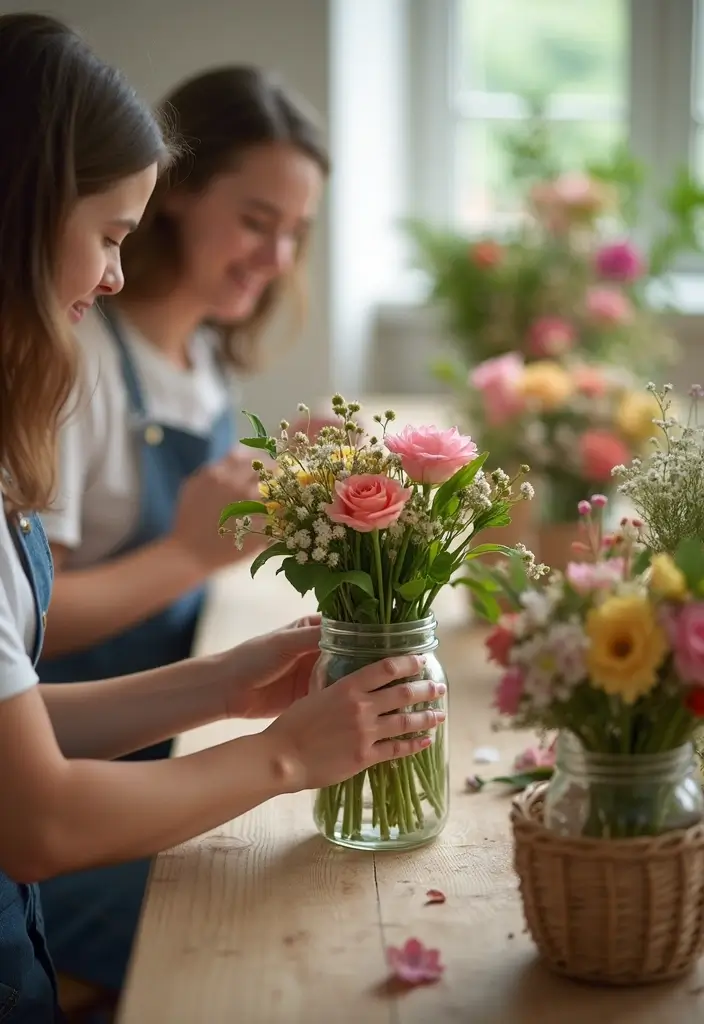 30+ Creative Flower Workshop Ideas for Beginners and Pros - 21. Making Floral Gifts