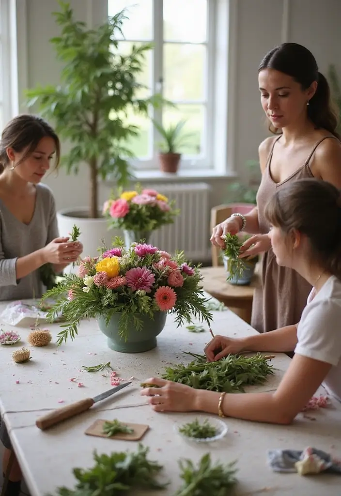 30+ Creative Flower Workshop Ideas for Beginners and Pros - 22. Budget-Friendly Floral Arranging