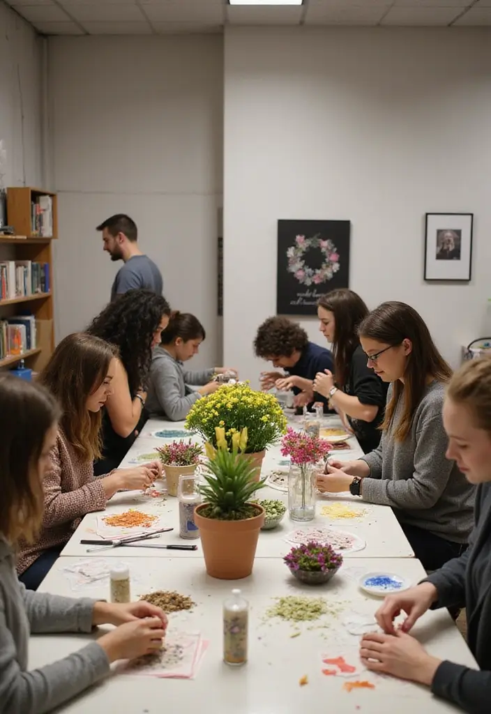 30+ Creative Flower Workshop Ideas for Beginners and Pros - 27. Creative Container Workshops