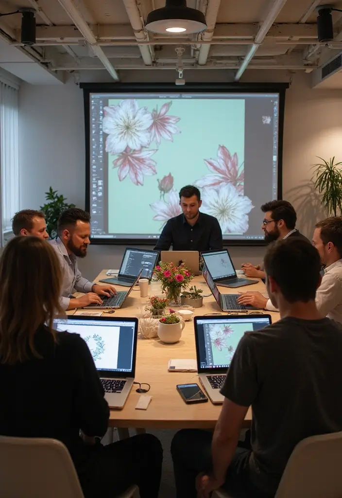 30+ Creative Flower Workshop Ideas for Beginners and Pros - 29. Floral Design Software Workshops