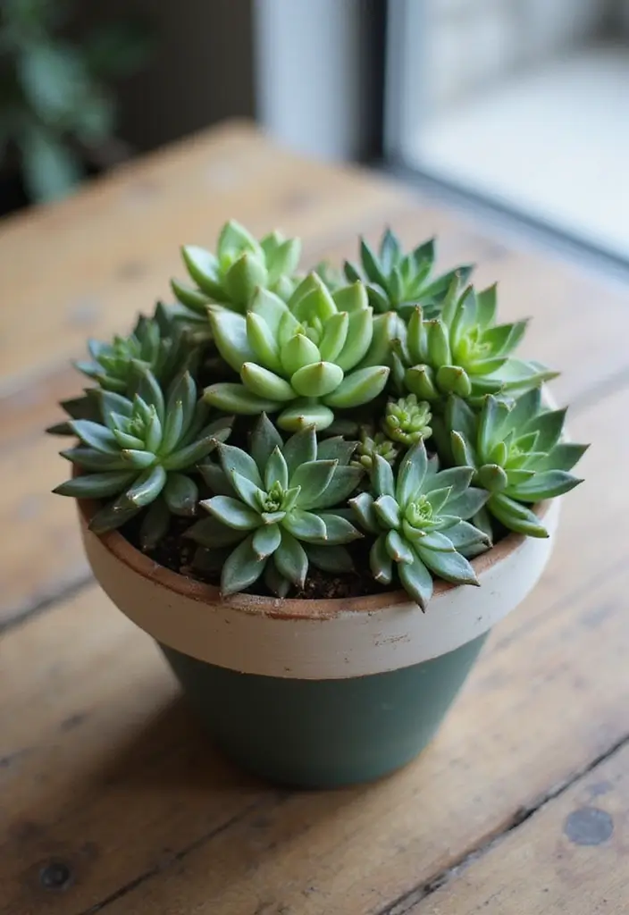 30 Cute Flower Bouquet Ideas Perfect for Surprising Your Girlfriend - 11. Chic Succulent Bundle