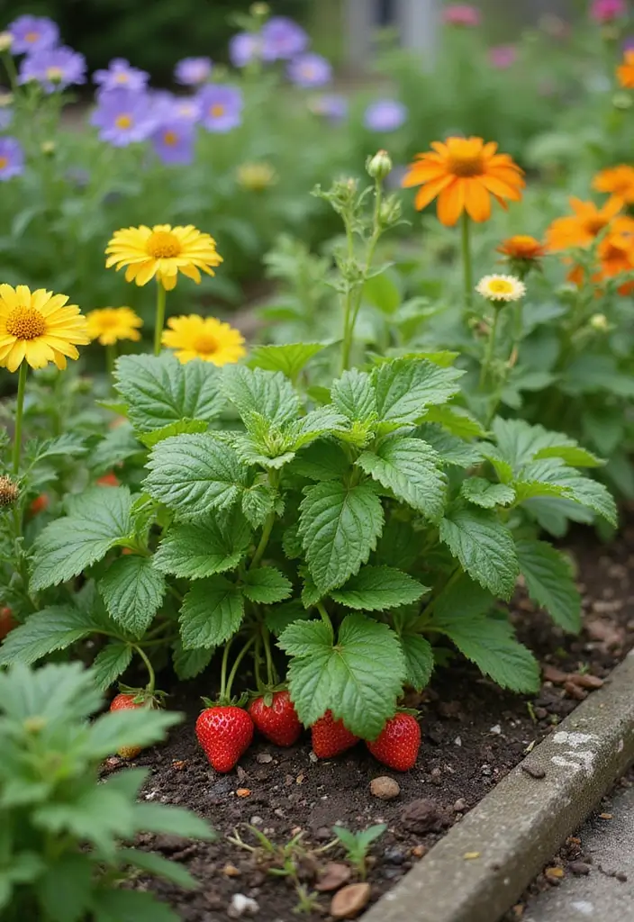 30 Flower Bed Edging Ideas to Define and Upgrade Your Garden 25. Edible Borders