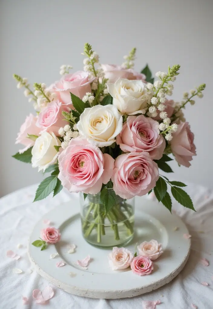 30 Flower Bouquet Arrangement Ideas for Every Occasion - 19. Sweet Baby Shower Bouquet