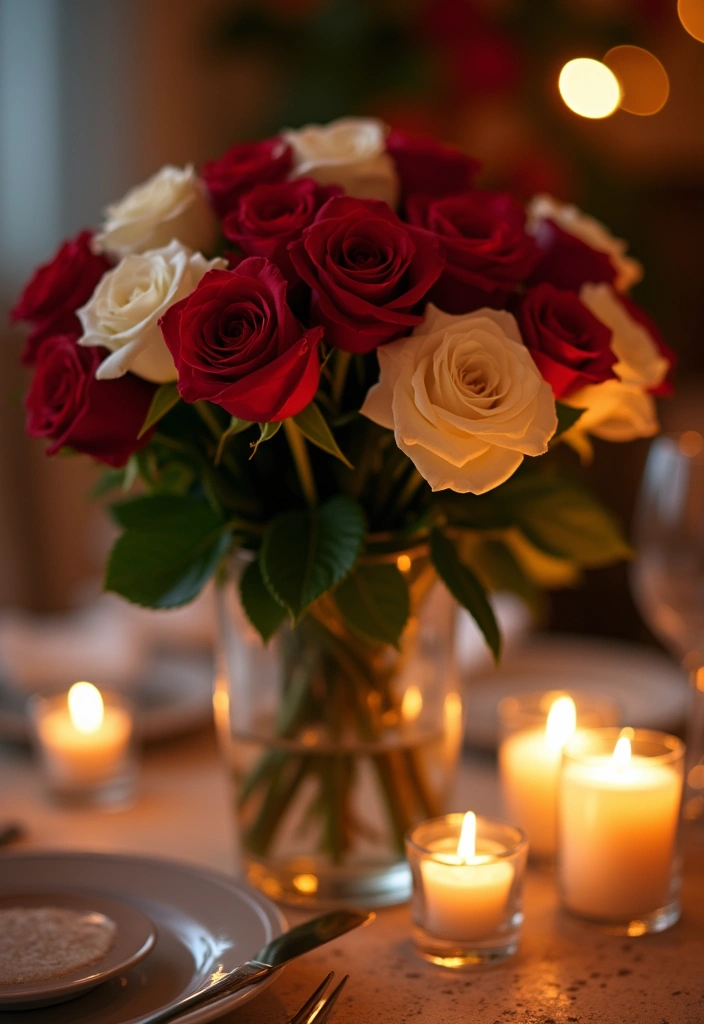 30 Flower Bouquet Arrangement Ideas for Every Occasion - 25. Romantic Date Night Bouquet