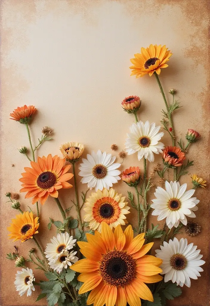 30+ Flower Drying Ideas for Keepsakes and Home Decor 24 30+ Flower Drying Ideas for Keepsakes and Home Decor - 24. Dried Flower Canvas Collages