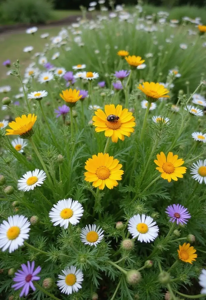 30+ Flower Garden Ideas to Create a Relaxing Outdoor Oasis - 30. Insectary Flower Gardens