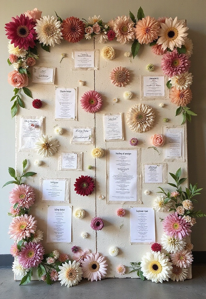 30+ Flower Wall Ideas Perfect for Weddings, Events, and Homes - 25. Interactive Flower Wall