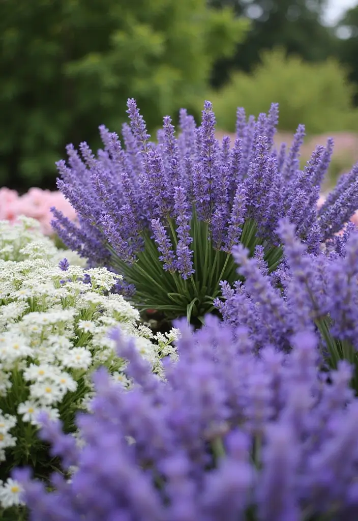 30 Front Flower Bed Ideas That Boost Curb Appeal Instantly - 18. Fragrant Flower Beds