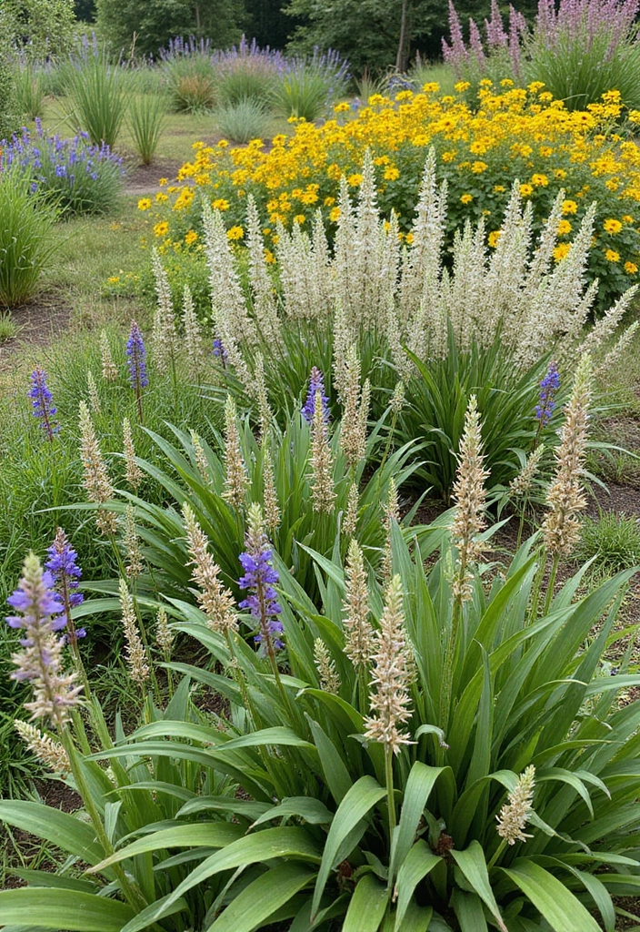 30 Front Flower Bed Ideas That Boost Curb Appeal Instantly - 24. Naturalistic Plantings