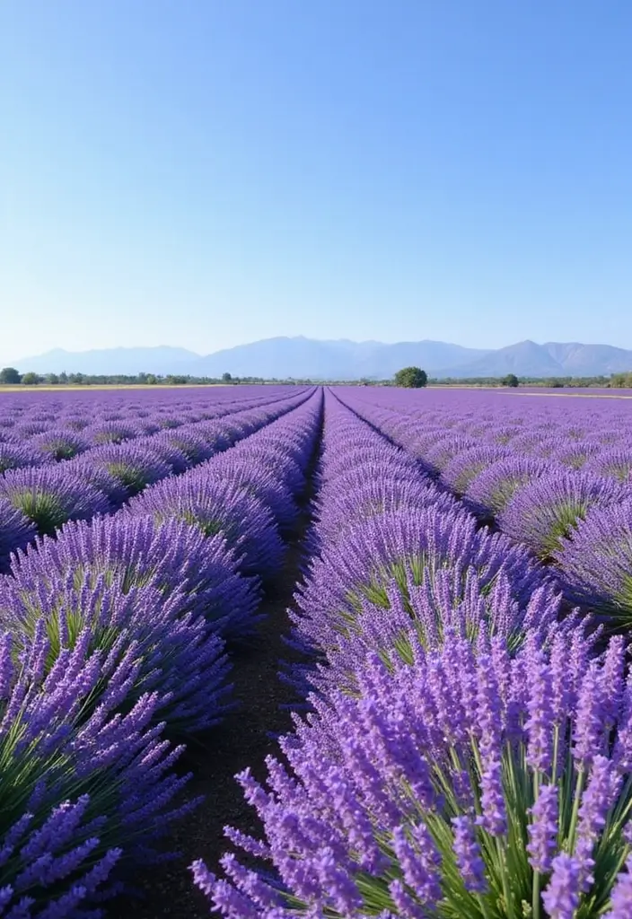 30 Front Flower Bed Ideas for Full Sun Gardens - 5. Lavender Love