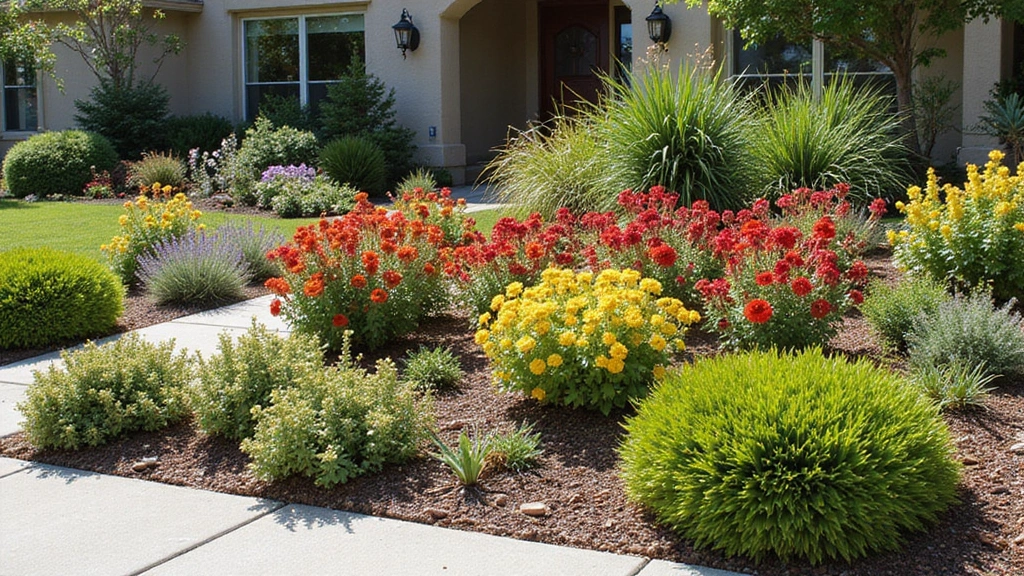 30 Front Flower Bed Ideas for Full Sun Gardens