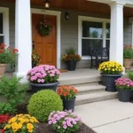 30 Front Porch Garden Ideas with Flower Beds to Welcome Guests
