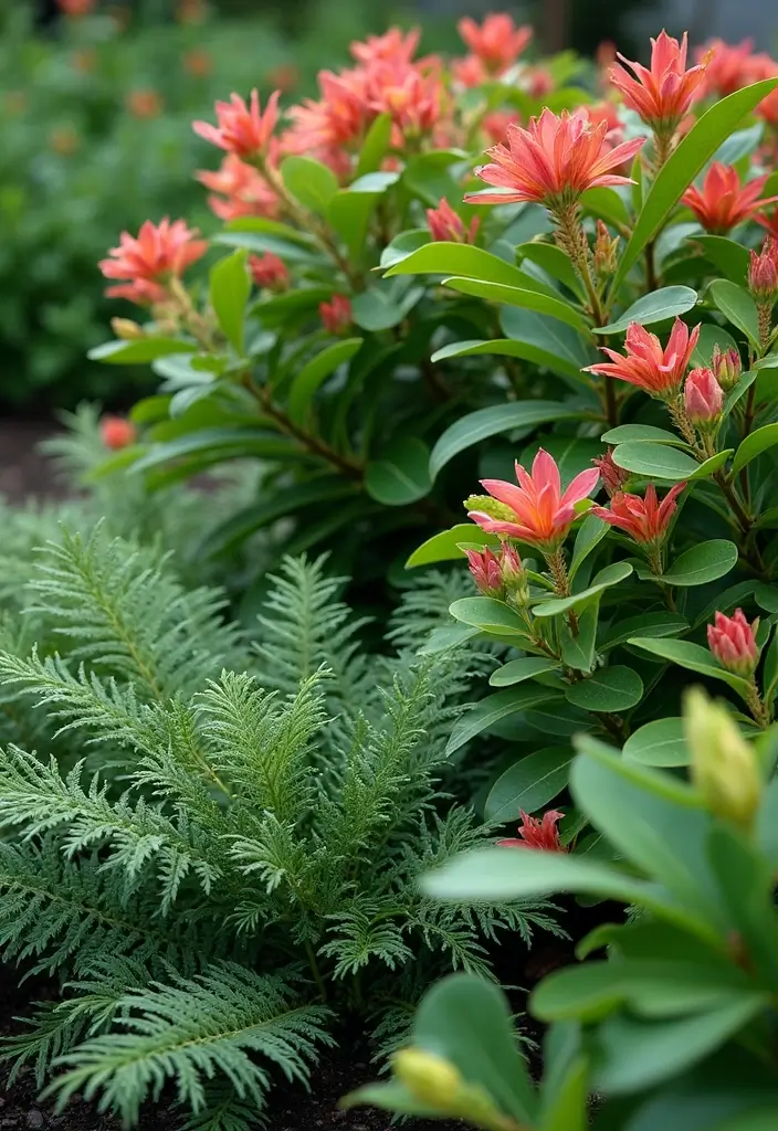 30 Garden Flower Bed Ideas That Bring Color to Your Yard - 17. Textured Tranquility