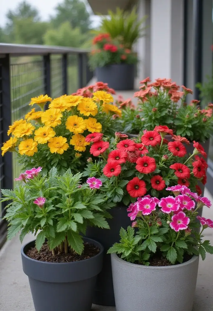 30 Garden Flower Bed Ideas That Bring Color to Your Yard - 22. Urban Chic