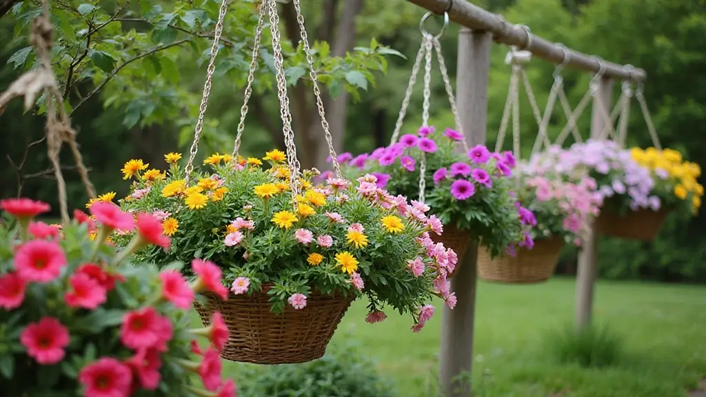 30 Hanging Flower Basket Ideas That Add Charm to Any Space