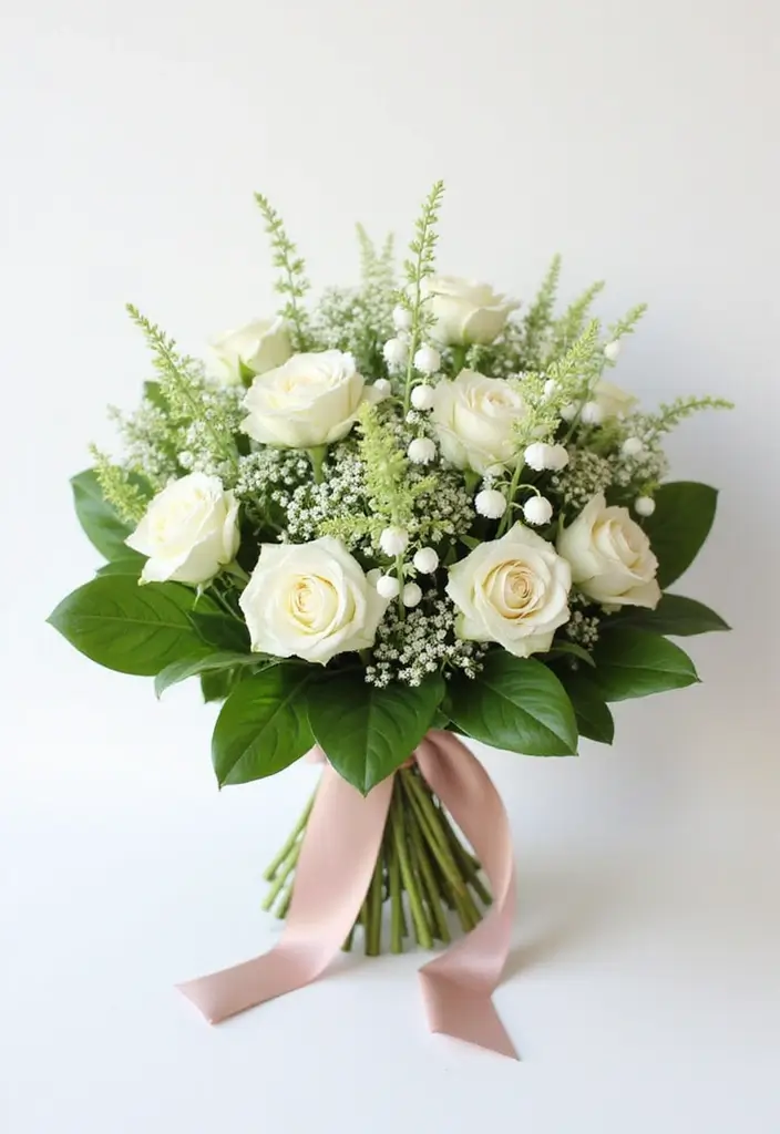 30+ May Birth Flower Designs That Make Perfect Bouquets and Tattoos - 1. Elegant Lily of the Valley Bouquets