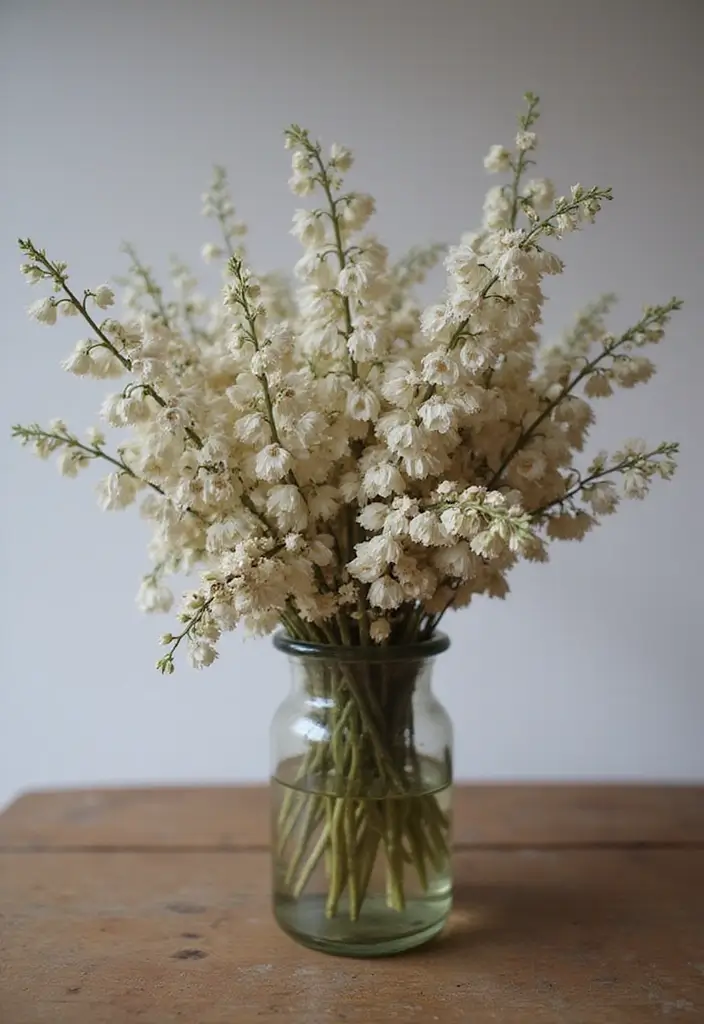 30+ May Birth Flower Designs That Make Perfect Bouquets and Tattoos - 11. Dried Flower Decor for Home