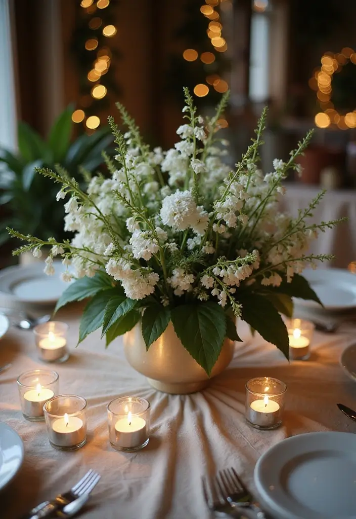 30+ May Birth Flower Designs That Make Perfect Bouquets and Tattoos - 13. Creative Party Decor with May Flowers