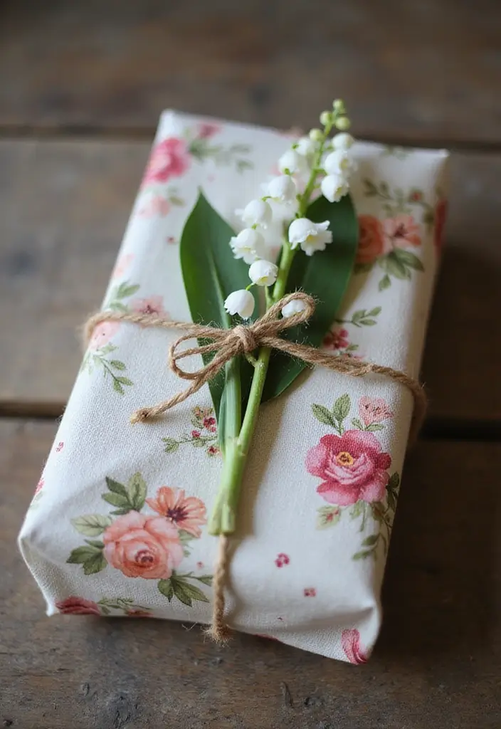 30+ May Birth Flower Designs That Make Perfect Bouquets and Tattoos - 17. Unique Floral Gift Wrapping Ideas