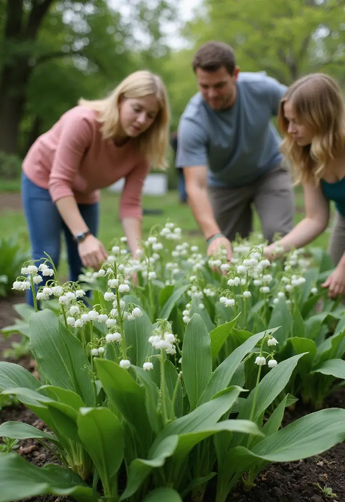 30+ May Birth Flower Designs That Make Perfect Bouquets and Tattoos - 18. Communal Gardening Projects with May Flowers
