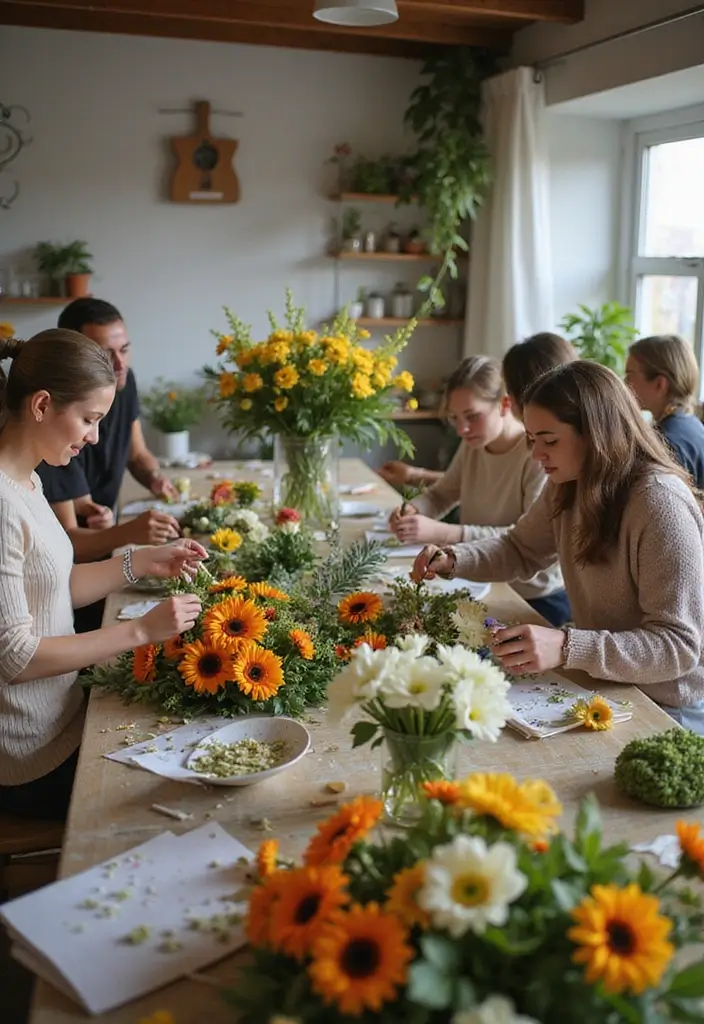 30+ May Birth Flower Designs That Make Perfect Bouquets and Tattoos - 25. Hosting Flower Workshops