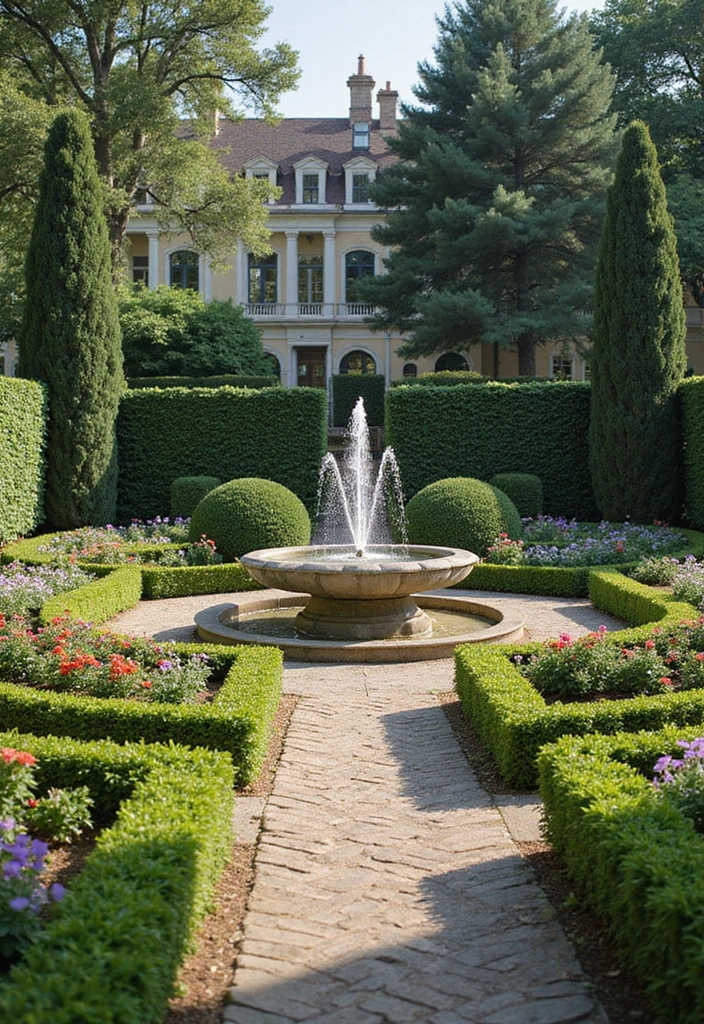 30+ Minecraft Flower Garden Builds to Inspire Your Next Creation - 15. Historical Garden