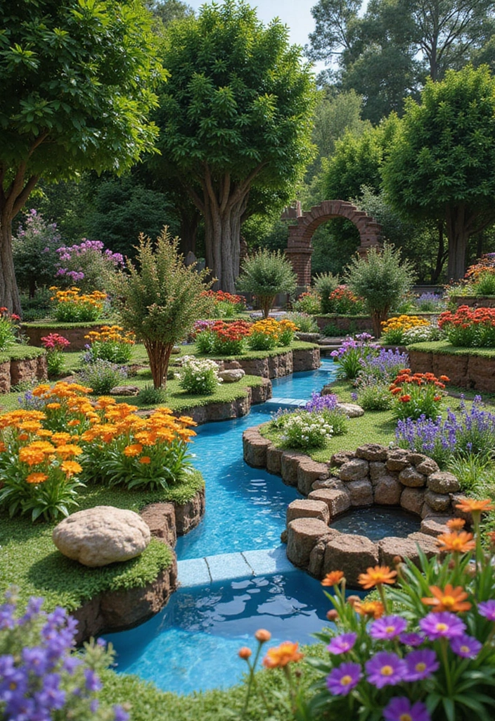 30+ Minecraft Flower Garden Builds to Inspire Your Next Creation - 19. Butterfly Garden