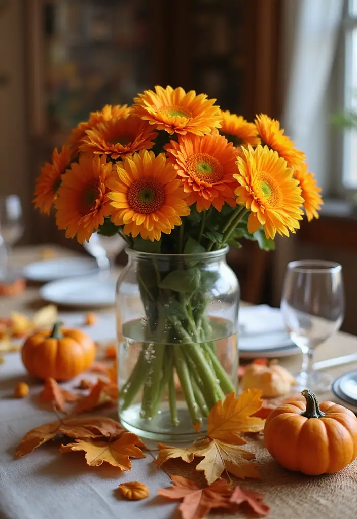 30 November Birth Flower Ideas for Unique Arrangements and Jewelry - 1. Elegant Chrysanthemum Centerpieces