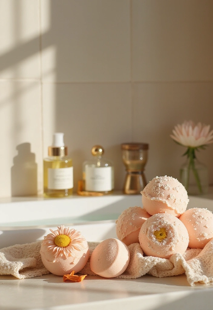 30 November Birth Flower Ideas for Unique Arrangements and Jewelry - 25. Chrysanthemum-Themed Bathing Essentials
