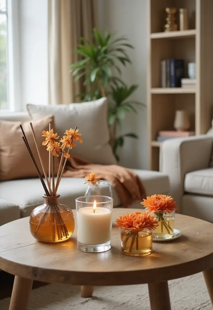 30 November Birth Flower Ideas for Unique Arrangements and Jewelry - 28. Chrysanthemum-Inspired Home Scents
