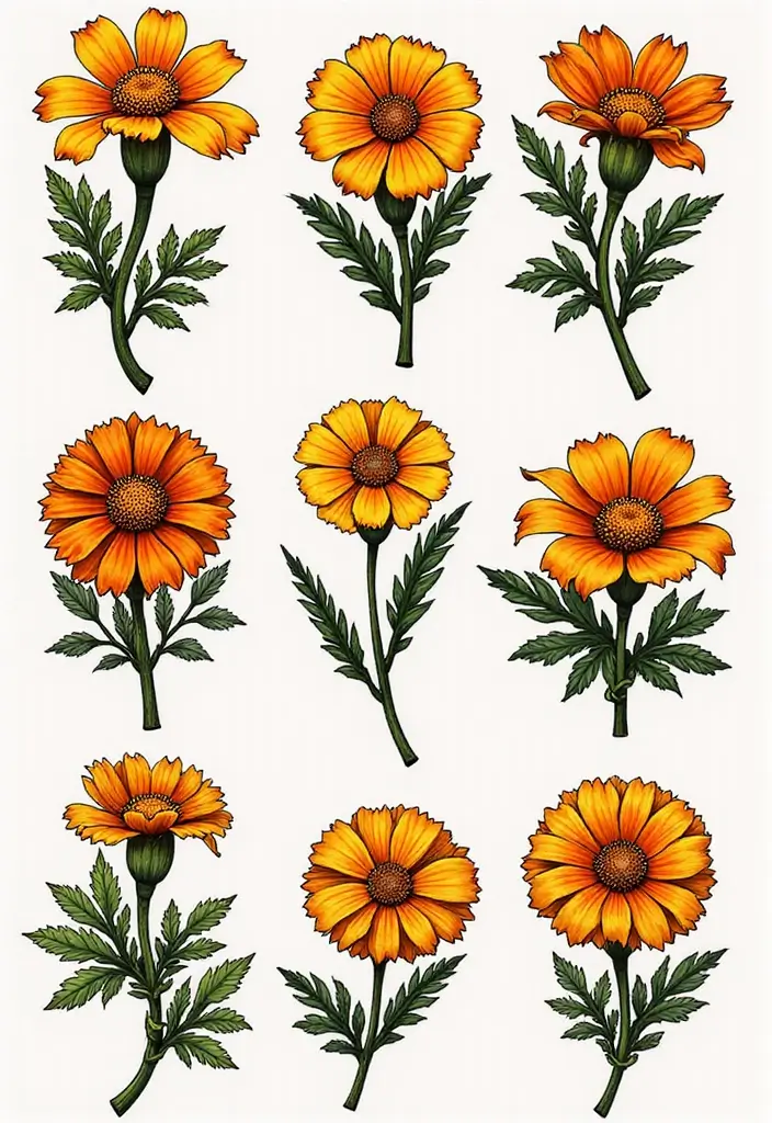 30 October Birth Flower Tattoo Ideas Featuring Marigold - Conclusion