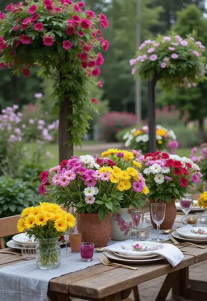 30 Petunias Flower Bed Ideas for Charming Front Yards - 15. Petunia Themed Events