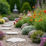 30 Rock Flower Bed Ideas to Add Texture to Your Garden
