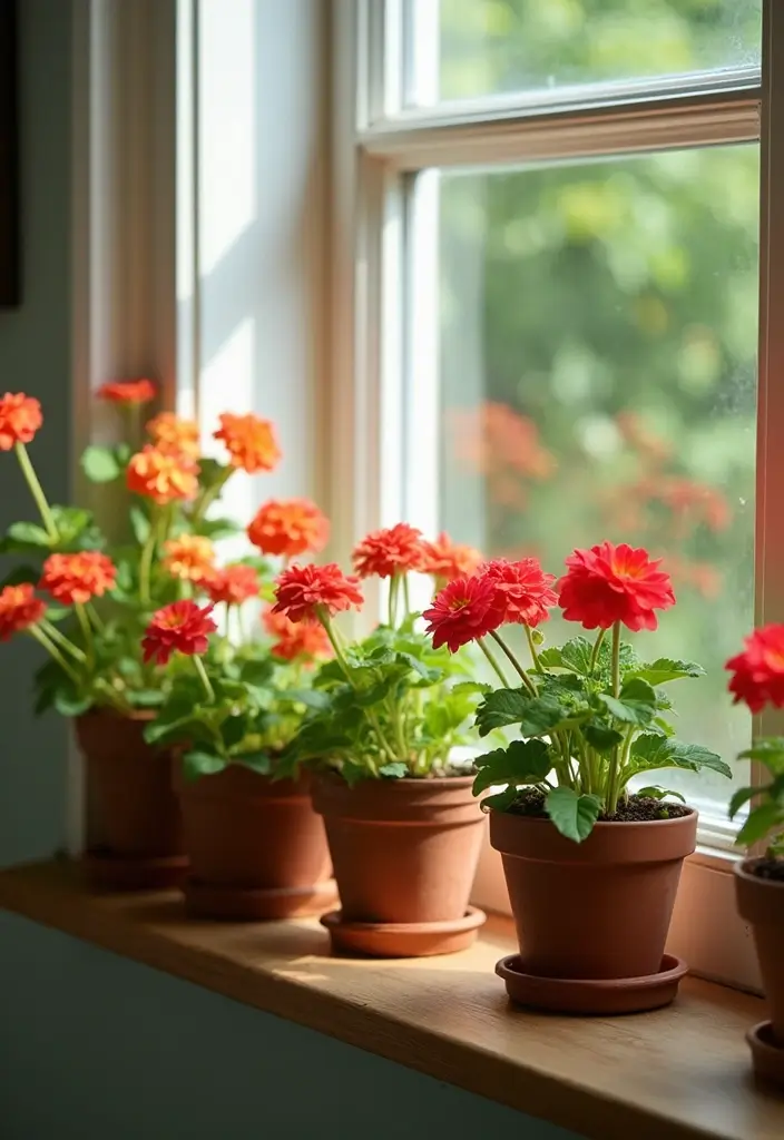 30 Spring Flower Arrangement Ideas to Refresh Your Home - 11. Potted Floral Beauties