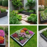 30+ Square Flower Bed Ideas for Modern and Classic Homes