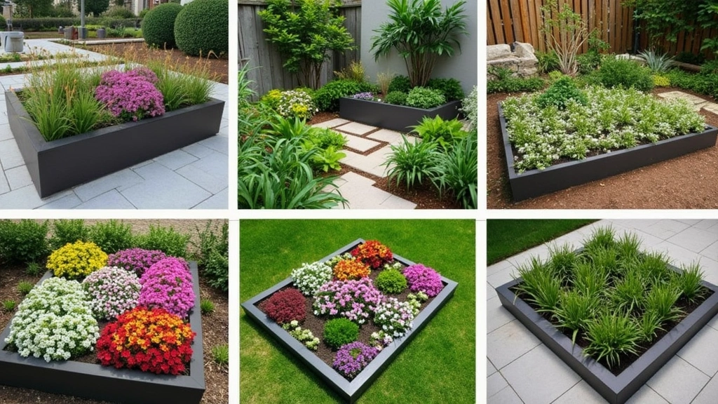 30+ Square Flower Bed Ideas for Modern and Classic Homes