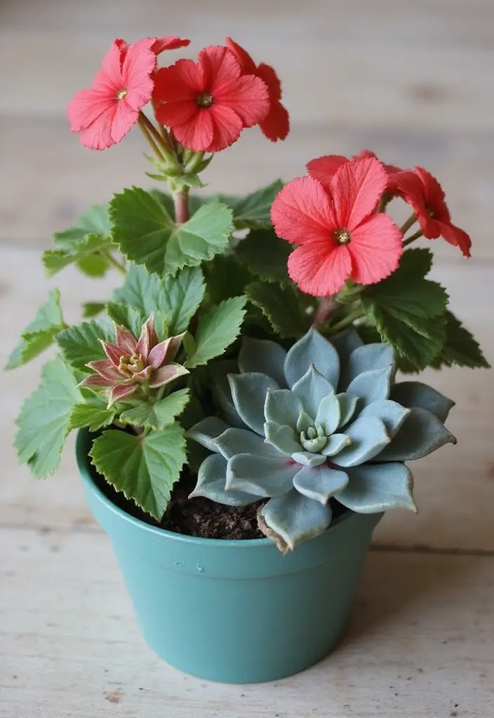 30 Stunning Flower Color Combinations That Always Work Together - 12. Elegant Teal and Coral