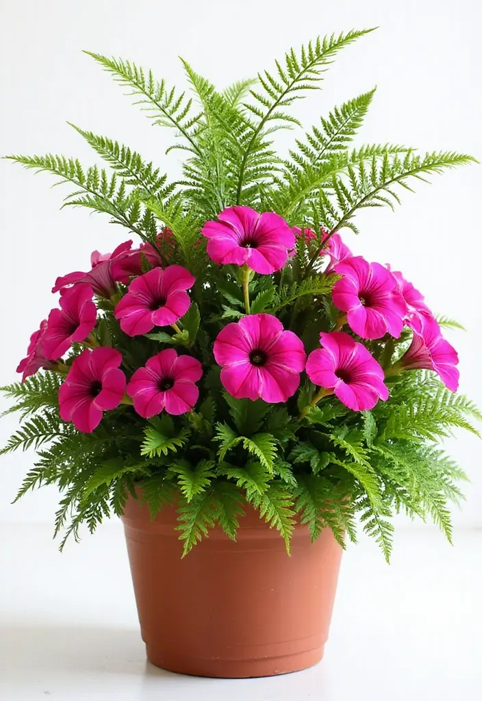 30 Stunning Flower Color Combinations That Always Work Together - 22. Playful Green and Bright Pink