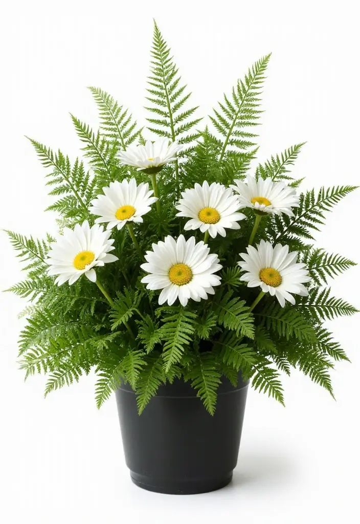 30 Stunning Flower Color Combinations That Always Work Together - 4. Classic White and Green