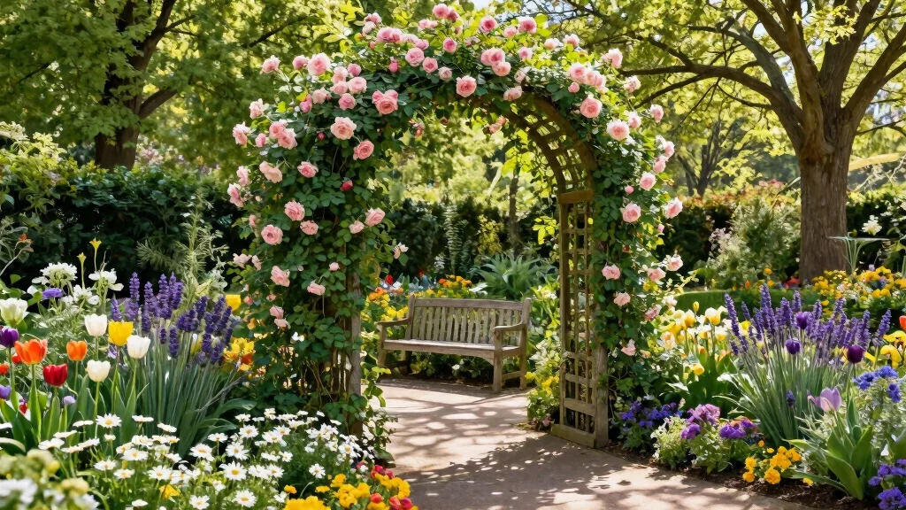 10 Arched Trellis Ideas to Create Garden Entrances and Paths