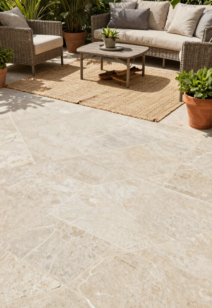 10 Arizona Patio Ideas for Heat Smart Outdoor Living - 3. Cool Outdoor Flooring 1