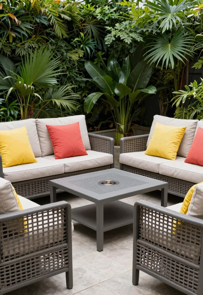 10 Arizona Patio Ideas for Heat Smart Outdoor Living - 4. Heat-Resistant Furniture 1